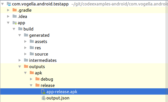 assembleRelease output