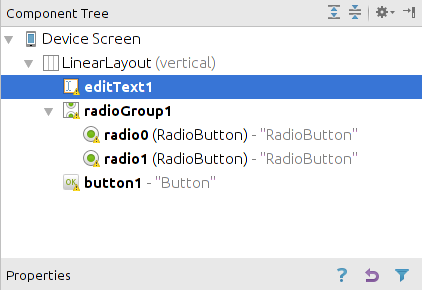 Component view