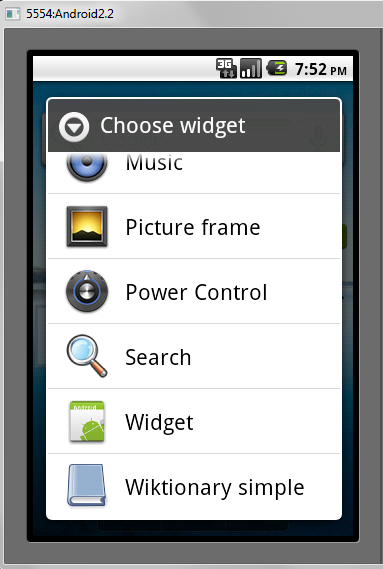 Installing the widget part 2