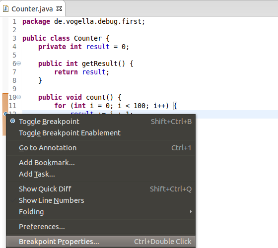 Breakpoint Properties