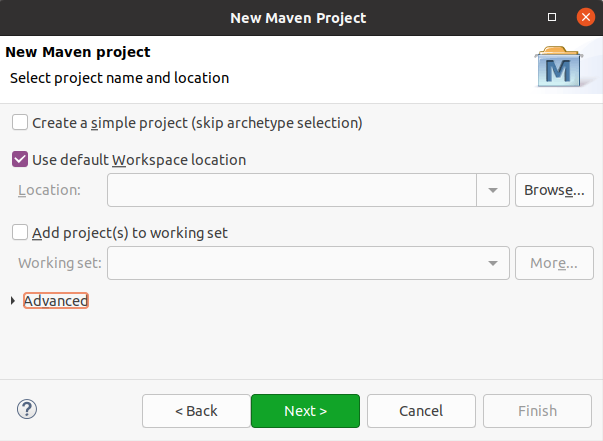 Create Maven project in Eclipse - Part 1