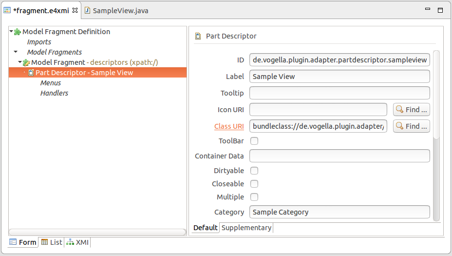 adapter todo descriptor