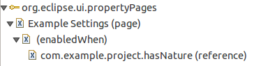 property page enablement