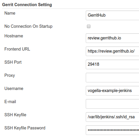 Hostname: review.gerrithub.io, Frontend URL: https://review.gerrithub.io/, Port: 29418