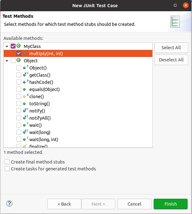 Solved Task 10.2 Junit4 Framework Create Test cases using