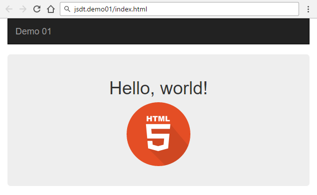 jsdt.demo01 hello world 01