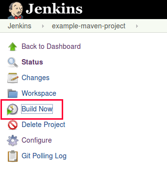 Setting up a Jenkins job