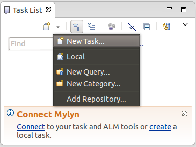 Selecting local repository