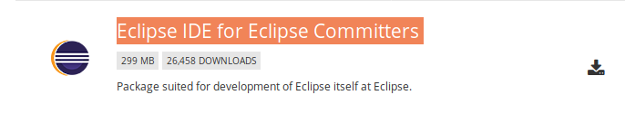 Download Eclipse Plug-in IDE