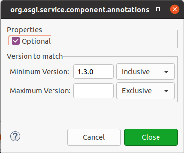 osg service manifest dependencies13