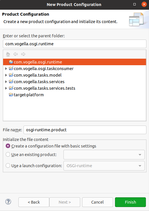 osgi runtime.product10