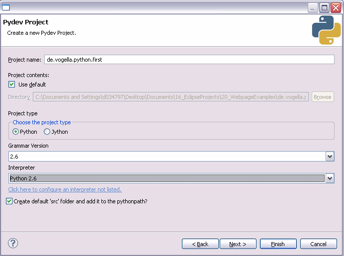 Python Development With Pydev And Eclipse Tutorial